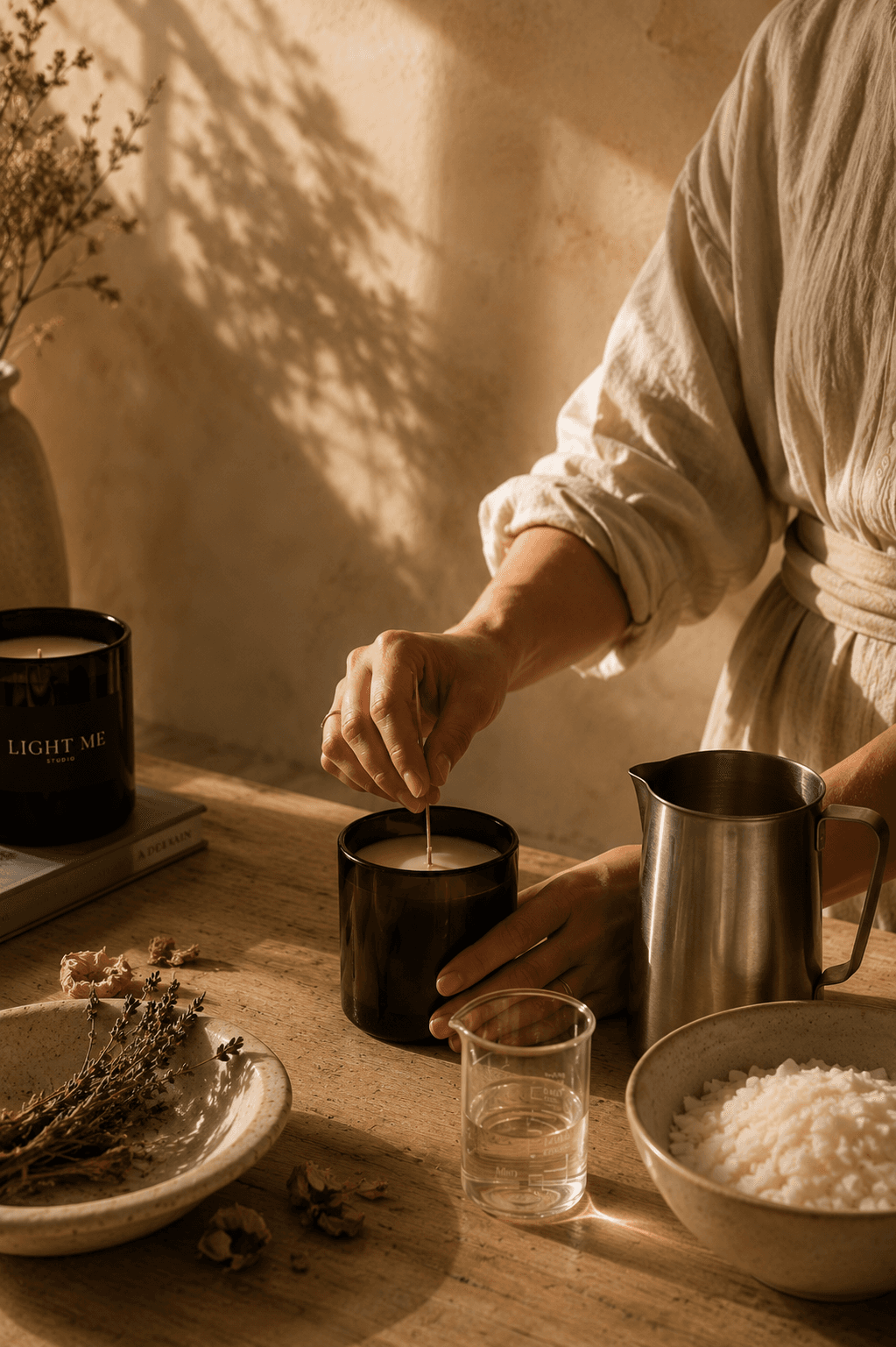 The craft behind Light Me candles