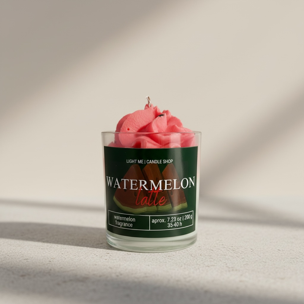Watermelon -Lumânare Parfumată |Candle Latte