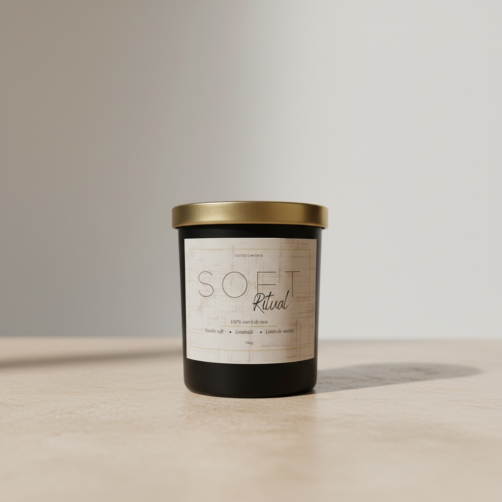Soft Ritual – Lumânare parfumată din ceară de soia