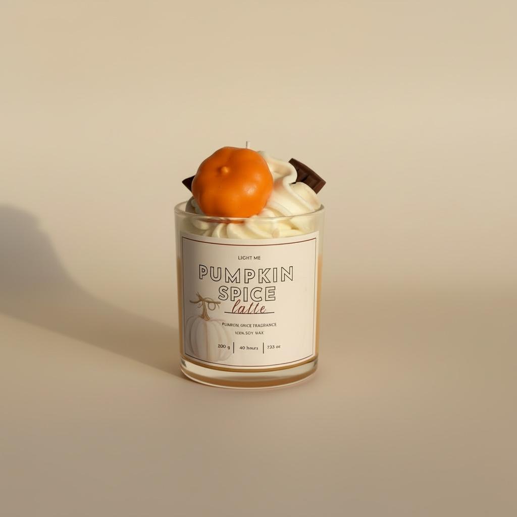 Pumpkin Spice - Lumânare Parfumată | Candle Latte