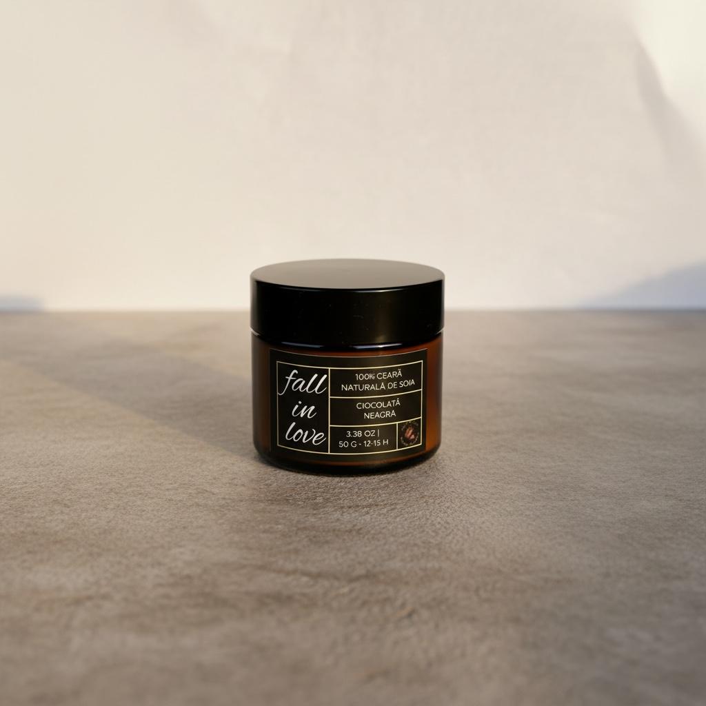 Fall in Love No. 02 – Lumânare parfumată cu Ciocolată Neagră